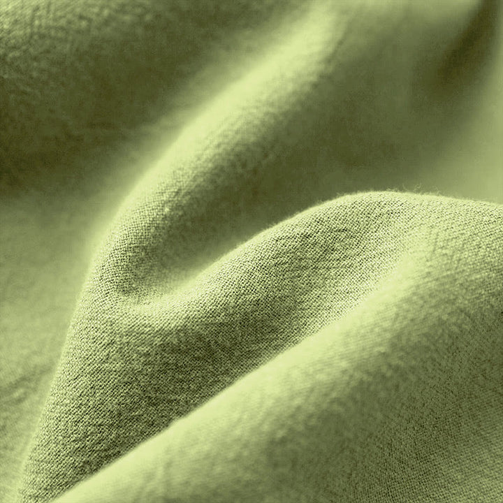 T-shirt décontracté à manches courtes et col rond pour femme, en coton, avec boutons en jacquard et Buddha Stones , couleur unie, été - image 24