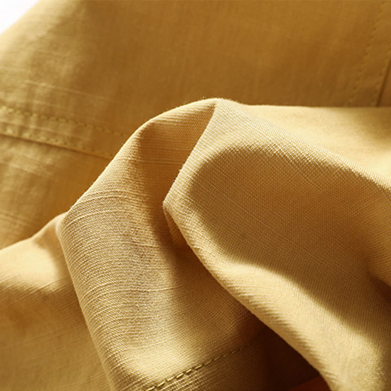 Short d'été décontracté en polyester avec poches et taille élastique pour femme Motif Buddha Stones - image 27