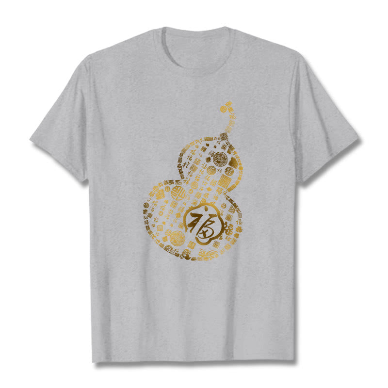 T-shirt avec le personnage de Buddha Stones Gourd Fu - Gris clair - 2XL - image 19