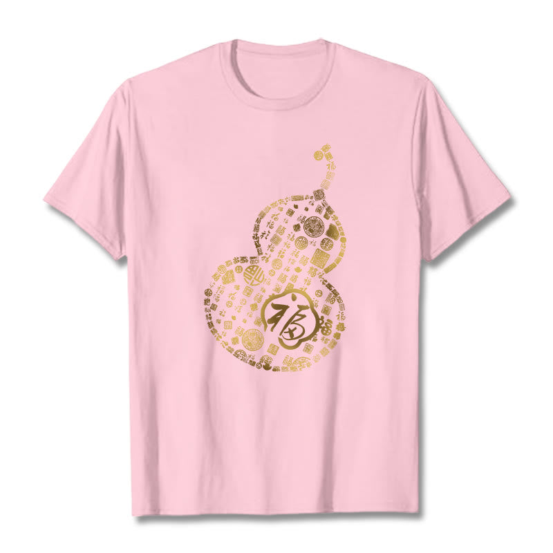T-shirt avec le personnage de Buddha Stones Gourd Fu - Rose clair - 2XL - image 12