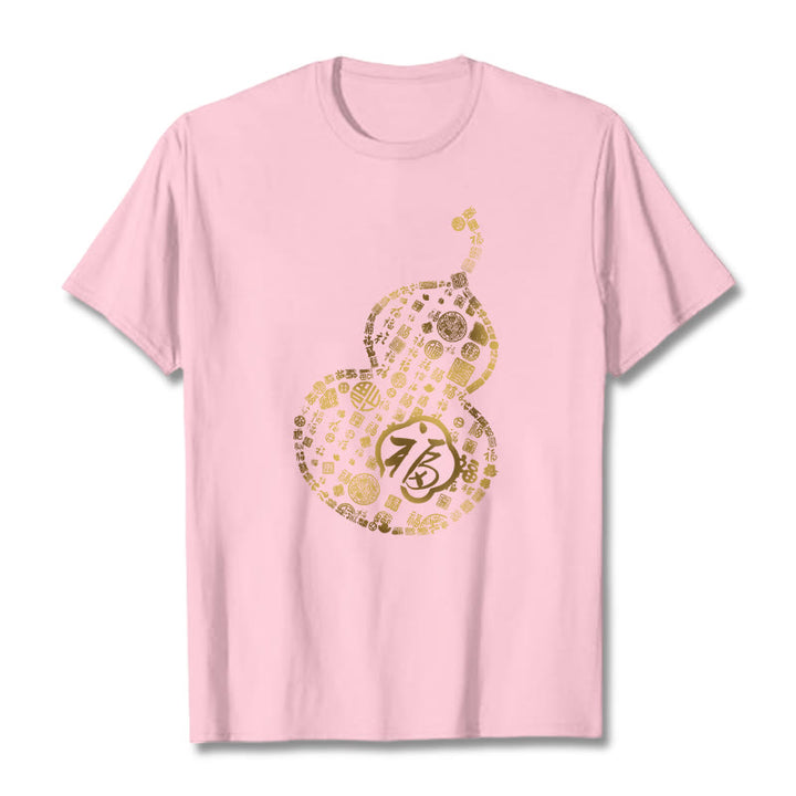T-shirt avec le personnage de Buddha Stones Gourd Fu - Rose clair - 2XL - image 12