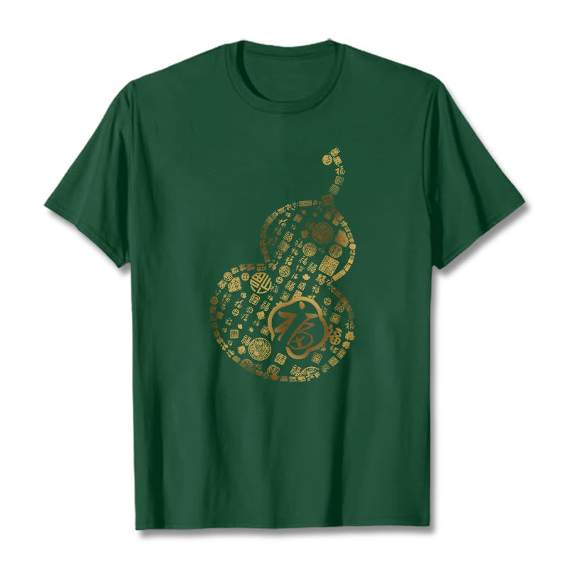 T-shirt avec le personnage de Buddha Stones Gourd Fu - Vert forêt - 2XL - image 10