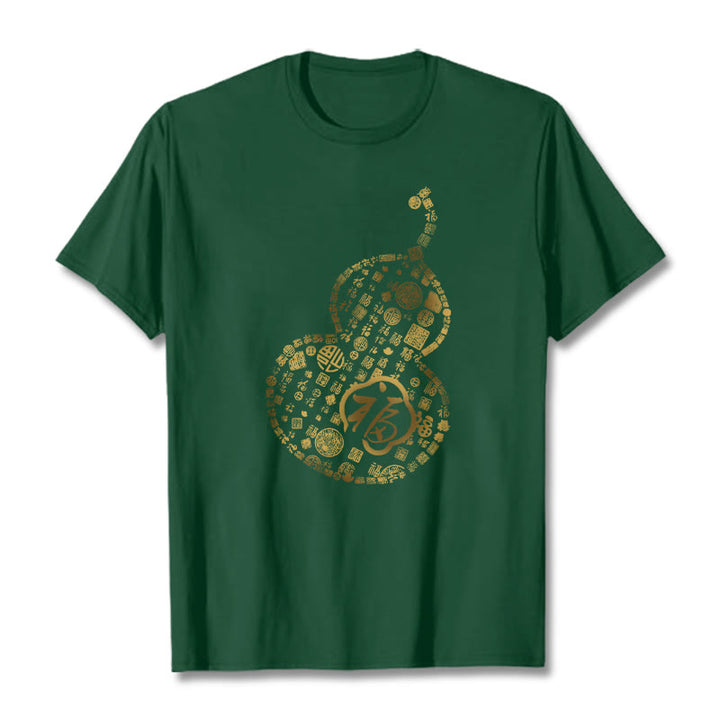 T-shirt avec le personnage de Buddha Stones Gourd Fu - Vert forêt - 2XL - image 10
