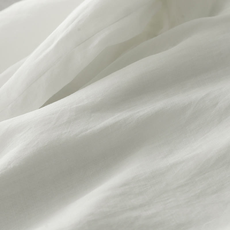 Pantalon court ample en coton avec poches pour femme, motif Buddha Stones , couleur unie, broderie en dentelle - image 5