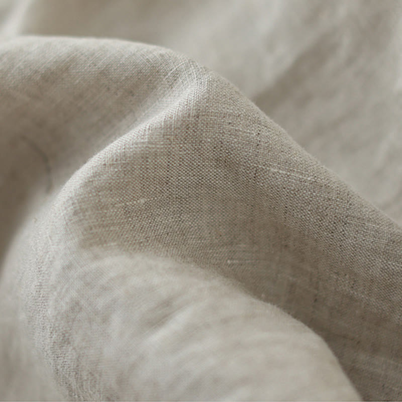 Pantalon large en coton avec poches pour femme , Buddha Stones , uni, en dentelle, patchwork, longueur 7-8 - image 6