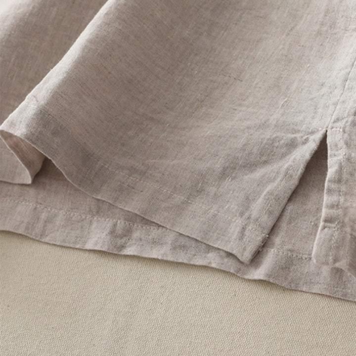 Chemise à manches courtes en polyester pour femme, motif Buddha Stones, col ras du cou et imprimé fil uni - image 32