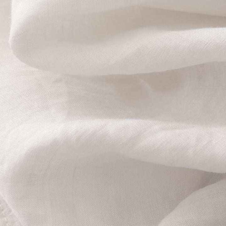 Chemise à manches trois-quarts pour femme, en mélange de matières, avec col rond et boutons, motif Buddha Stones - image 20