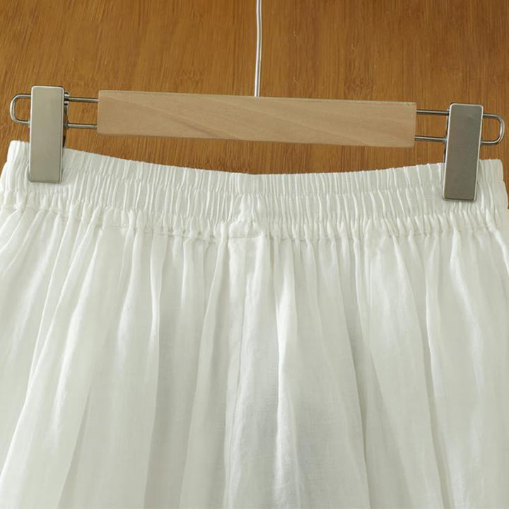 Pantalon harem pour femme, longueur cheville, avec poches, couleur pure et design simple, de la Buddha Stones Commute - image 8