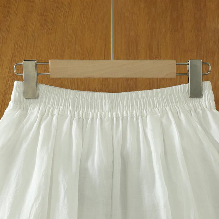 Pantalon harem pour femme, longueur cheville, avec poches, couleur pure et design simple, de la Buddha Stones Commute - image 7