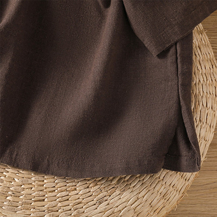 T-shirt d'été décontracté à manches courtes et col rond pour femme, en coton, motif Buddha Stones