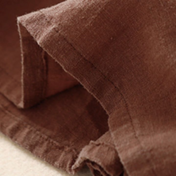 T-shirt d'été décontracté à manches courtes et col rond brodé Buddha Stones pour femme - image 26