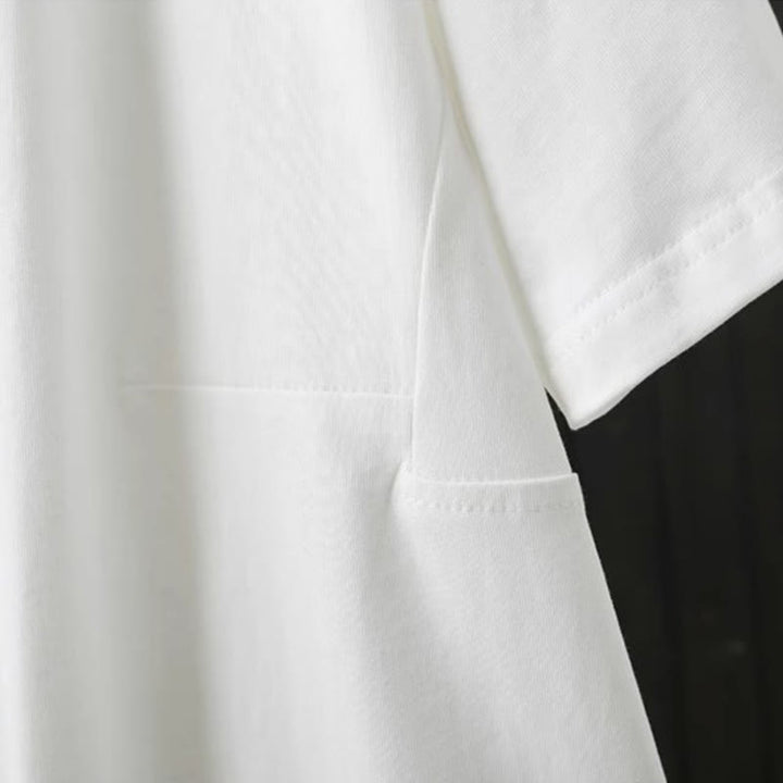 T-shirt à manches courtes pour femme, coupe ample et décontractée, col rond, Buddha Stones - image 11