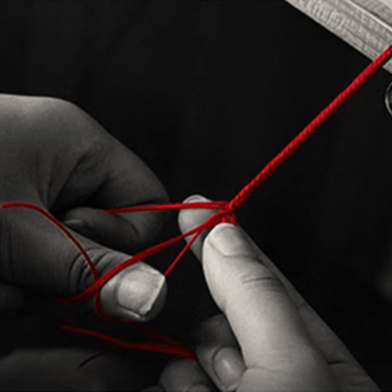 Bracelet tressé fait main en or 999 avec Buddha Stones et protection contre la chance, motif poisson koï - image 18