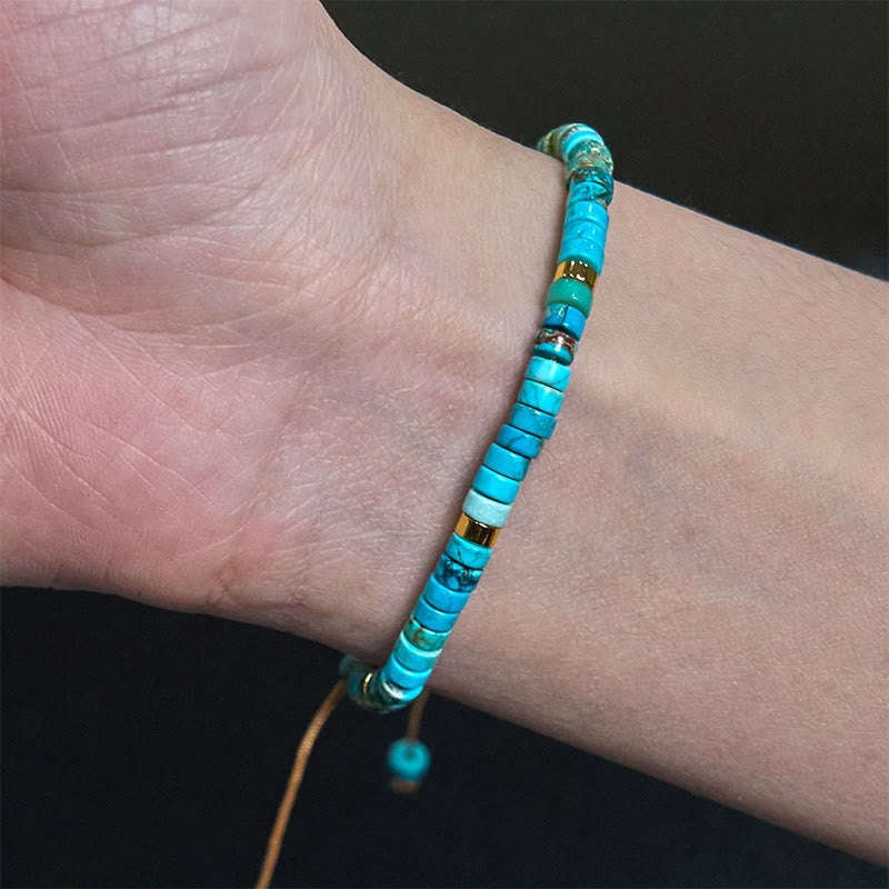 Bracelet de perles d'espacement Buddha Stones Emperor Stone Happiness