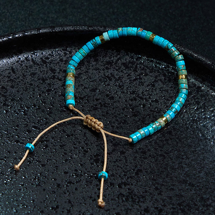 Bracelet de perles d'espacement Buddha Stones Emperor Stone Happiness