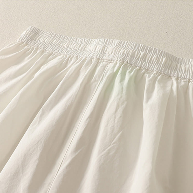 Pantalon décontracté en coton avec ourlet à volants et poches pour femme, motif patchwork, cordon de serrage, longueur cheville