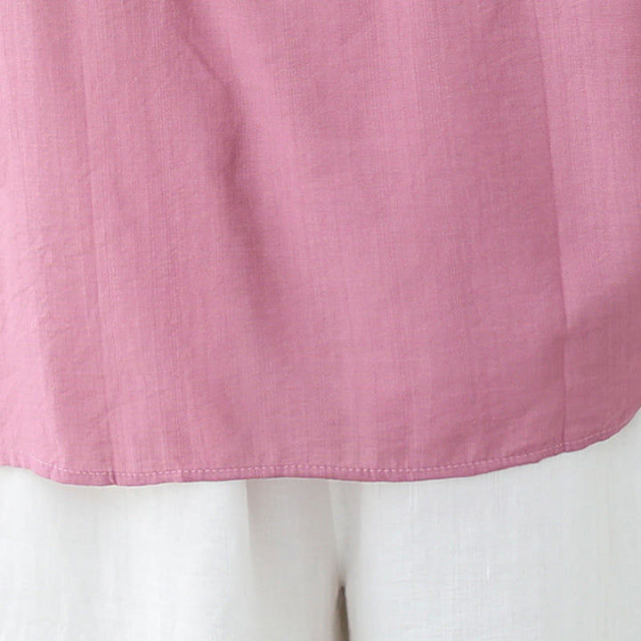 T-shirt décontracté d'été à manches courtes et col rond pour femme, en polyester, motif Buddha Stones - image 10