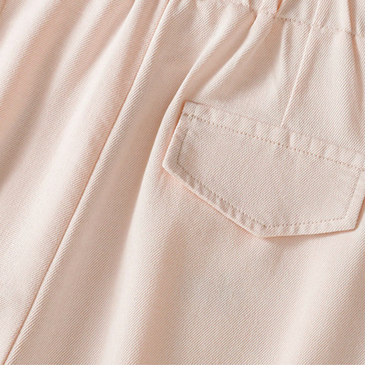 Pantalon Buddha Stones en dentelle patchwork taille haute pour femme, jambes larges, longueur cheville, avec poches et fermeture éclair - image 13