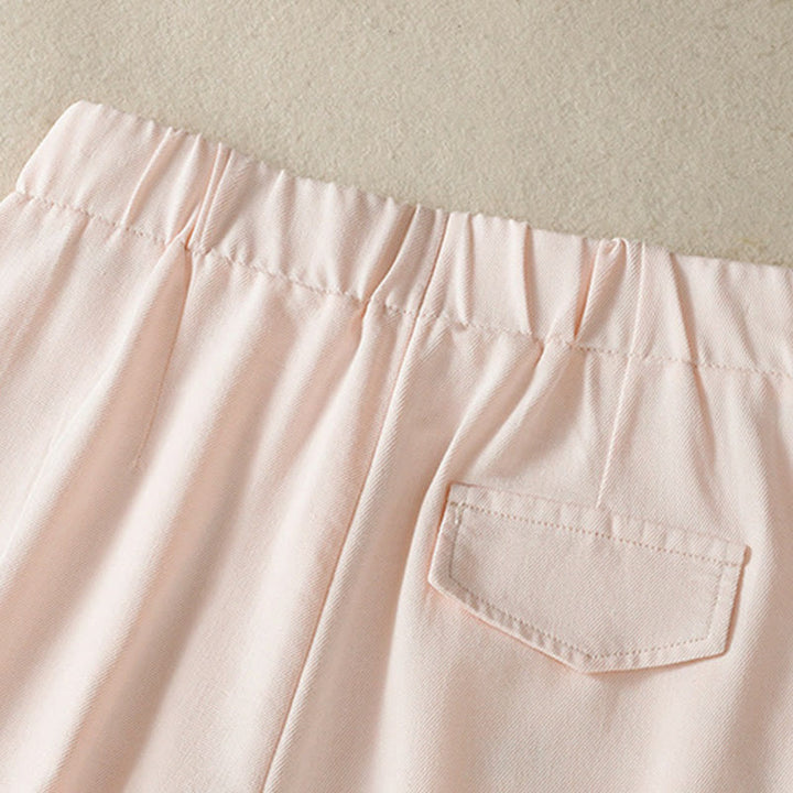 Pantalon Buddha Stones en dentelle patchwork taille haute pour femme, jambes larges, longueur cheville, avec poches et fermeture éclair - image 12