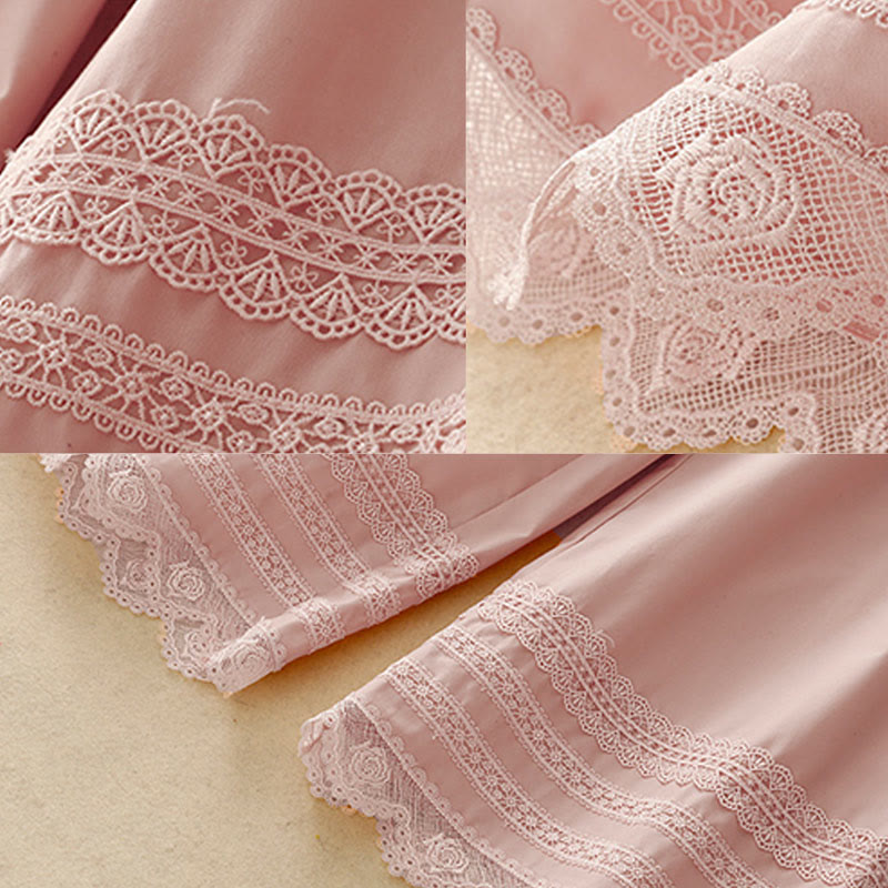 Pantalon large en coton à cordon de serrage pour femme, longueur cheville, avec poches, motif Buddha Stones Commute - image 7