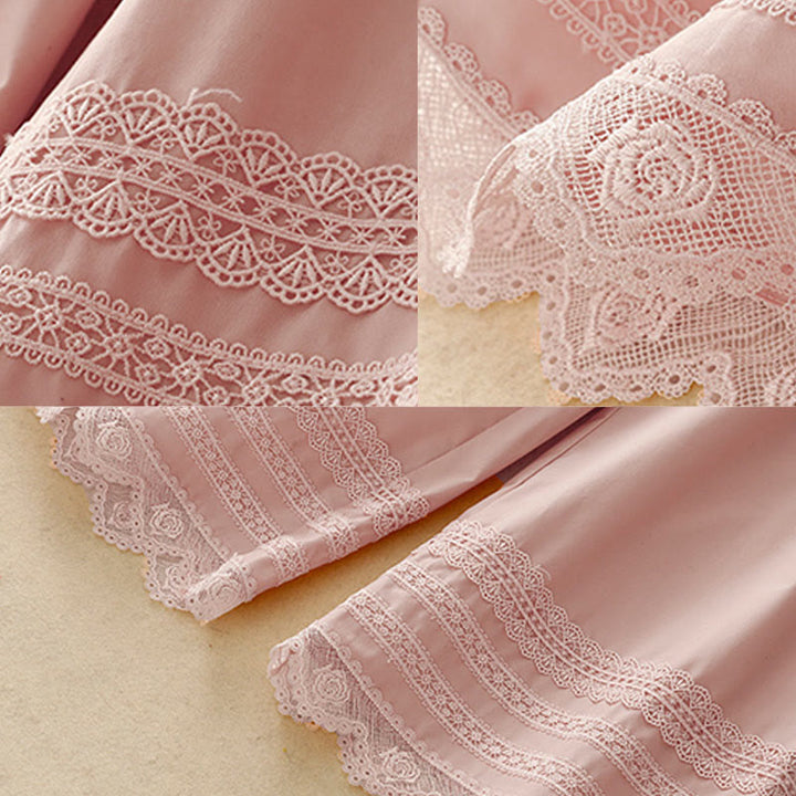 Pantalon large en coton à cordon de serrage pour femme, longueur cheville, avec poches, motif Buddha Stones Commute - image 7