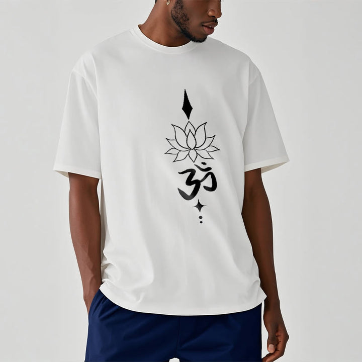 T-shirt Buddha Stones Symbole Om Lotus - image 8