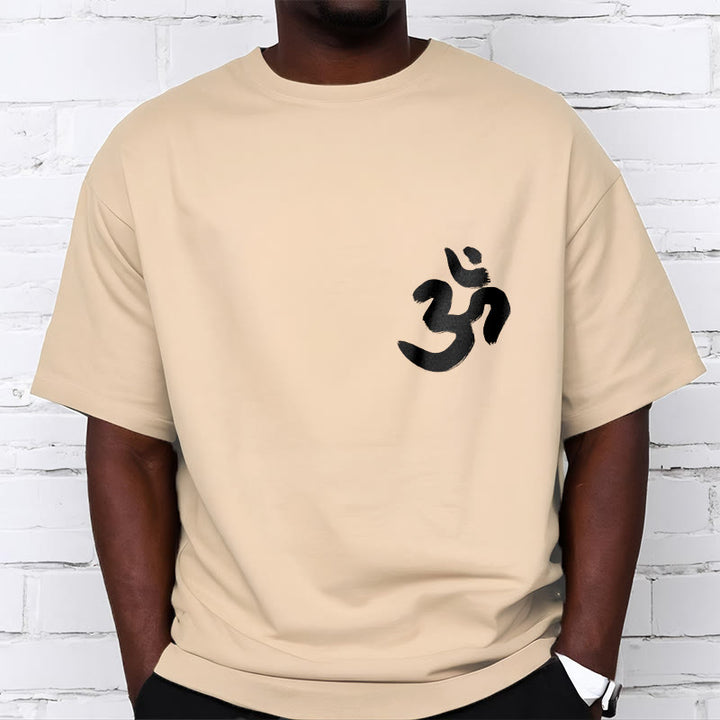 T-shirt sanskrit avec symbole Om et Buddha Stones - image 13