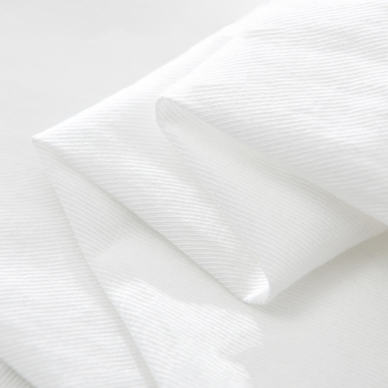 Chemise en coton à manches courtes pour homme, motif simple et artistique, broderie de Buddha Stones , motif bambou - image 9