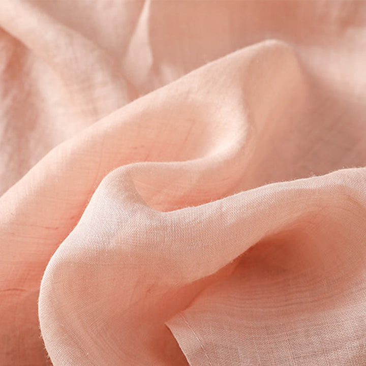 Chemise décontractée à manches mi-longues et col en V pour femme, en polyester, avec broderie Buddha Stones et boutons grenouille - image 26