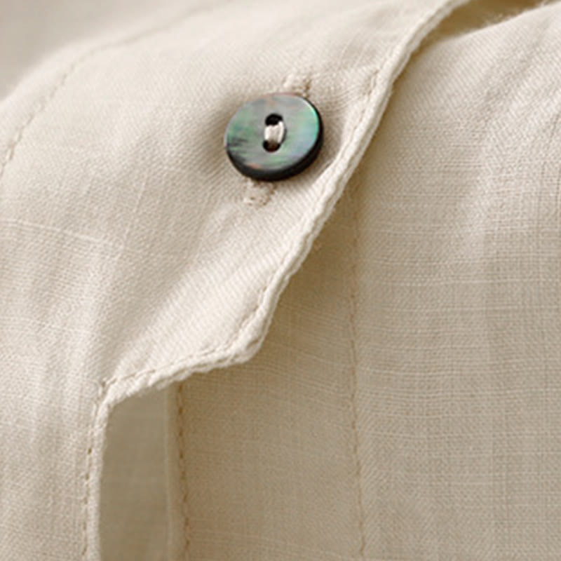 T-shirt décontracté à col ras du cou pour femme, motif Buddha Stones , en coton et polyester - image 21