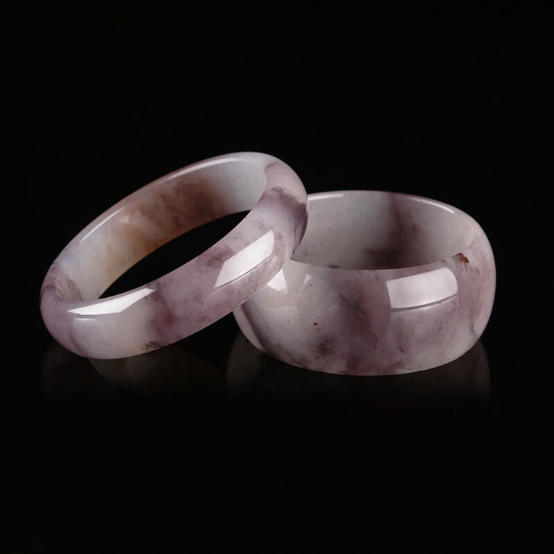 Bracelet de protection du bonheur en jade violet Buddha Stones - image 12