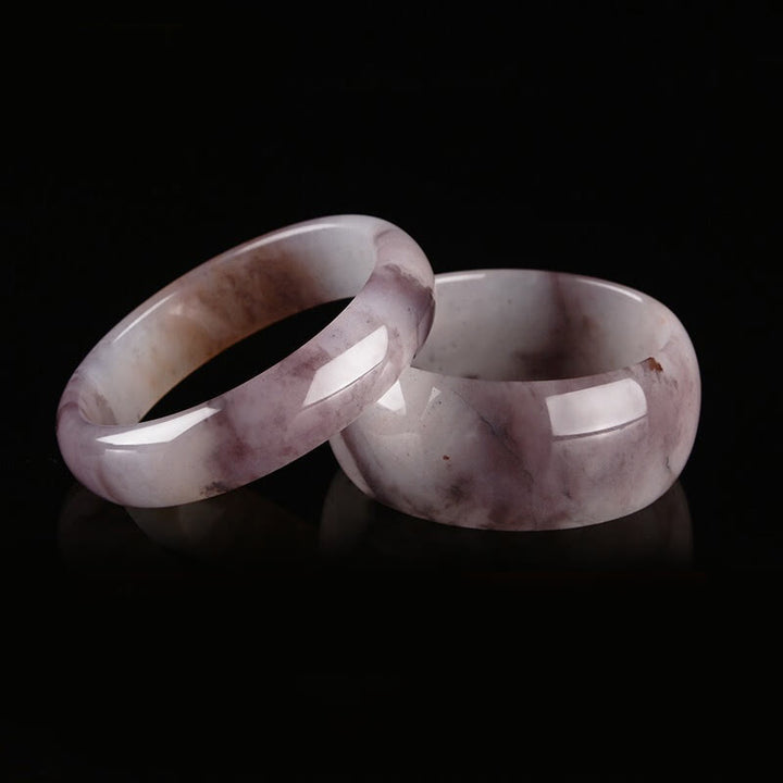 Bracelet de protection du bonheur en jade violet Buddha Stones - image 12
