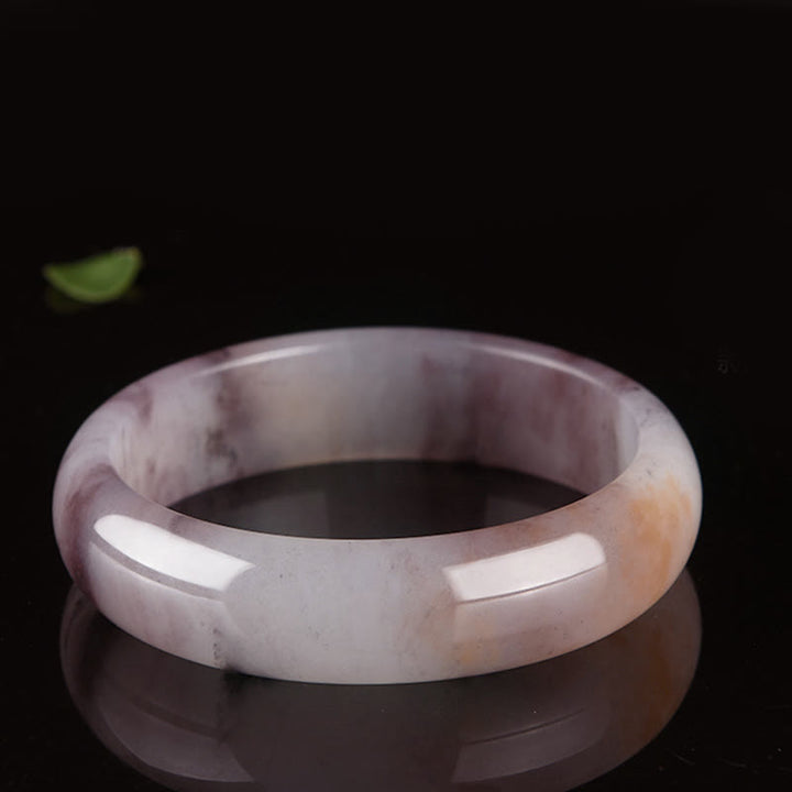 Bracelet de protection du bonheur en jade violet Buddha Stones - image 5