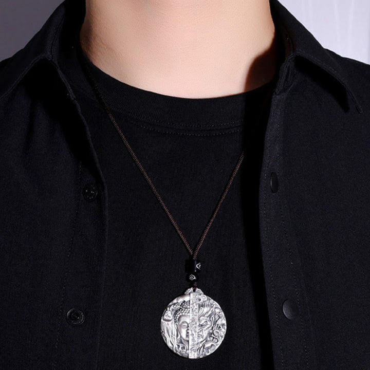 Buddha Stones en cuivre avec pierres de Bouddha et compassion - image 10