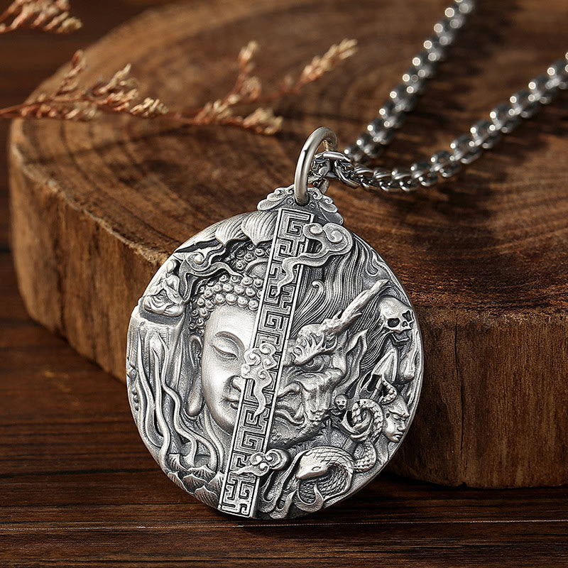 Buddha Stones en cuivre avec pierres de Bouddha et compassion - image 3