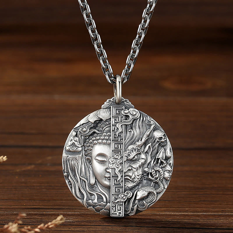 Buddha Stones en cuivre avec pierres de Bouddha et compassion - image 1
