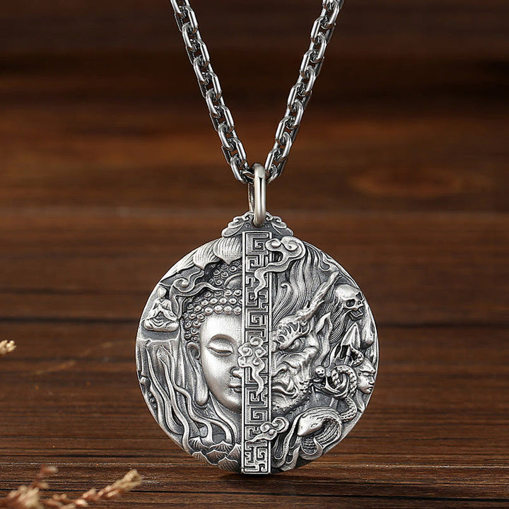 Buddha Stones en cuivre avec pierres de Bouddha et compassion - image 1