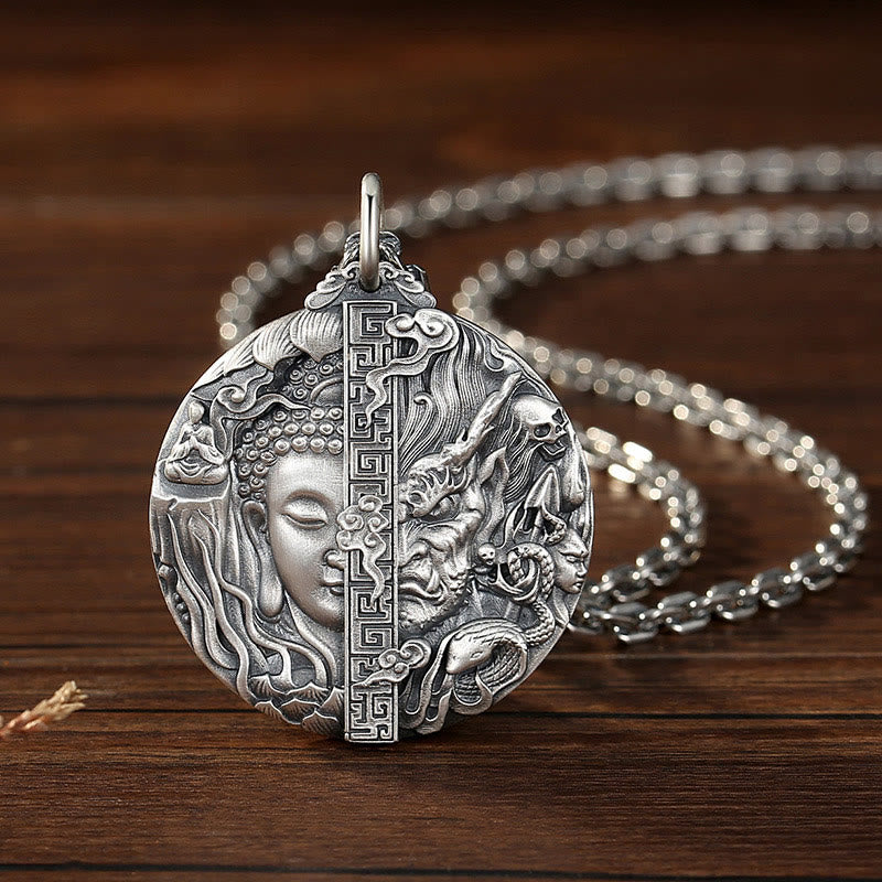 Buddha Stones en cuivre avec pierres de Bouddha et compassion - image 0