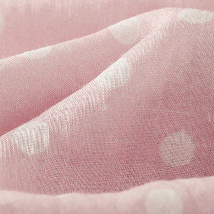 Robe mi-longue en polyester à pois et boutons, avec poches, style printemps, Buddha Stones - image 13