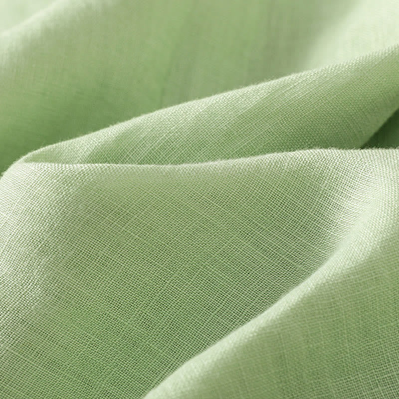 Chemise d'été en coton à manches courtes et boutons pour femme Motif Buddha Stones - image 22