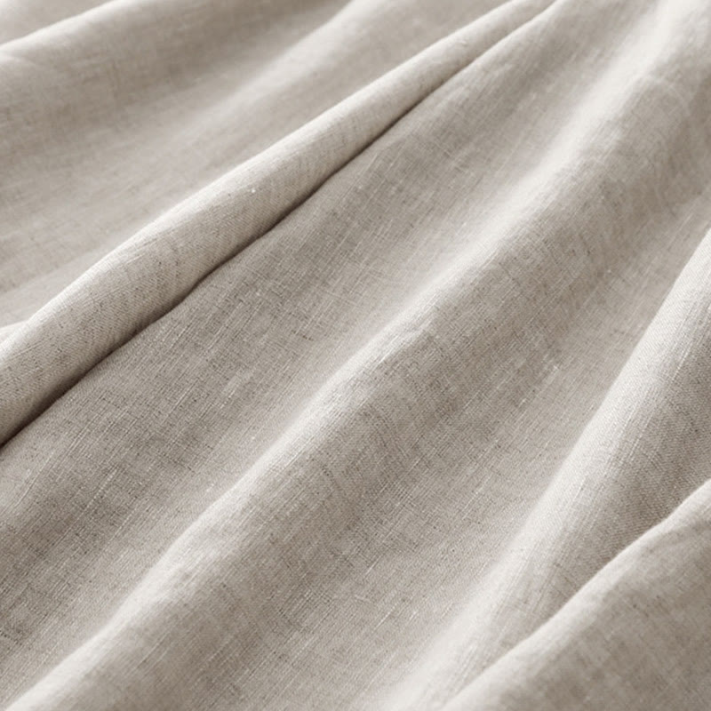 Pantalon Capri court et large à taille élastique avec poches pour femme Buddha Stones - image 20