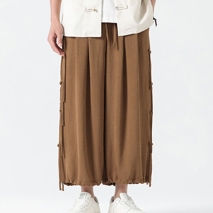 Pantalon décontracté en élasthanne avec cordon de serrage et poches pour homme, longueur 7-8, motif Buddha Stones - Pérou - US/UK/AU46，EU56 (5XL) - image 33