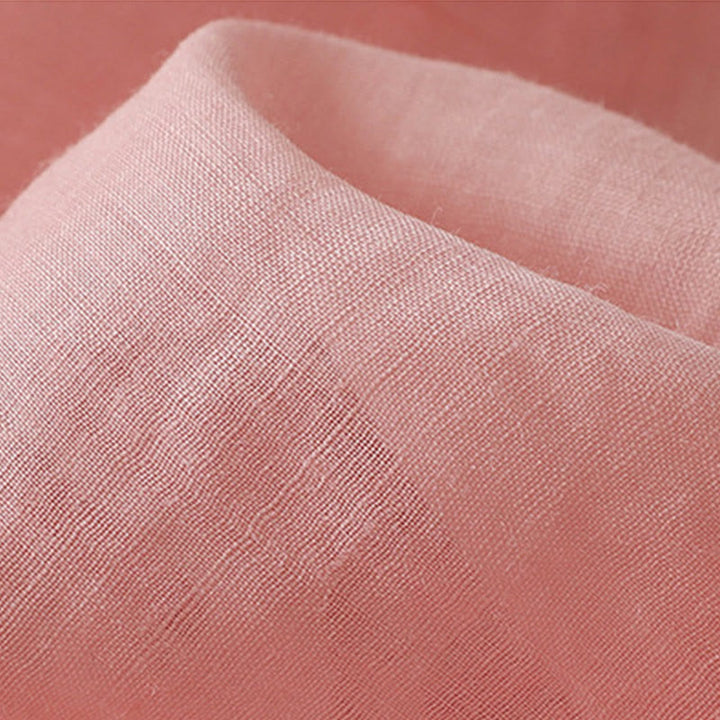 Chemise simple boutonnage en coton et lin pour femme, broderie de fleurs et de Buddha Stones - image 36