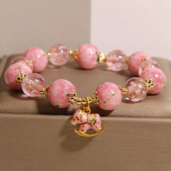 Bracelet Liuli à bascule Buddha Stones Année du Cheval - image 2