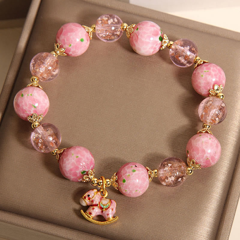 Bracelet Liuli à bascule Buddha Stones Année du Cheval - image 5