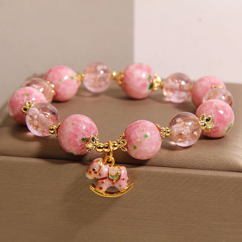 Bracelet Liuli Cheval à Bascule Buddha Stones - image 2