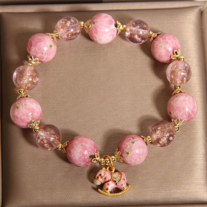 Bracelet Liuli à bascule Buddha Stones Année du Cheval - image 3