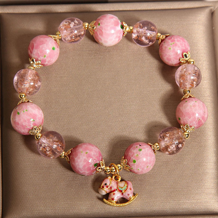 Bracelet Liuli à bascule Buddha Stones Année du Cheval - image 3