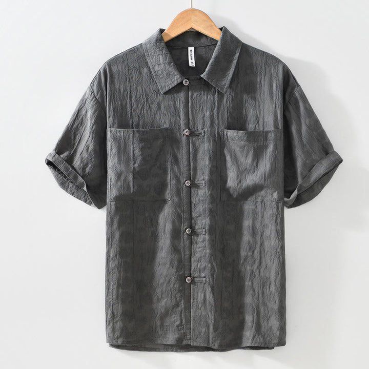 Chemise homme à manches courtes et poches Buddha Stones Commute - image 2