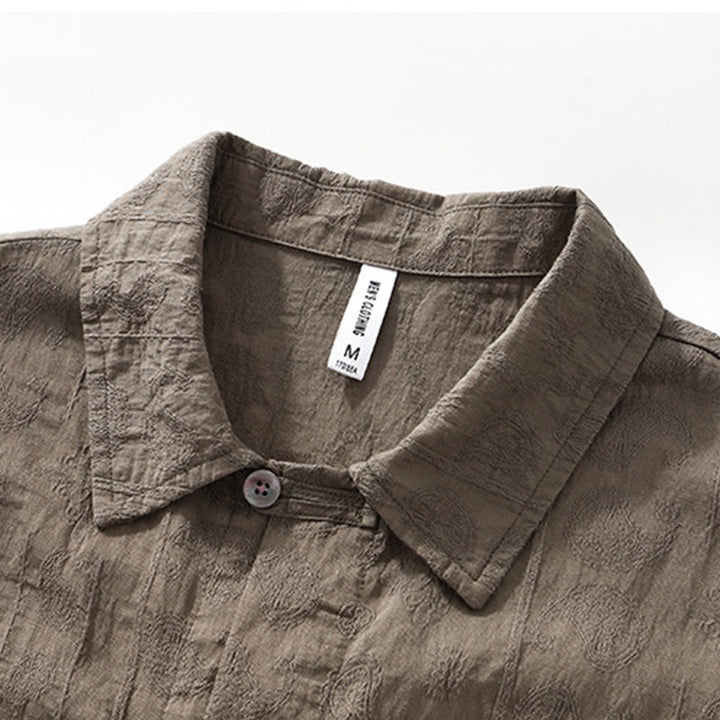 Chemise homme à manches courtes et poches Buddha Stones Commute - image 18